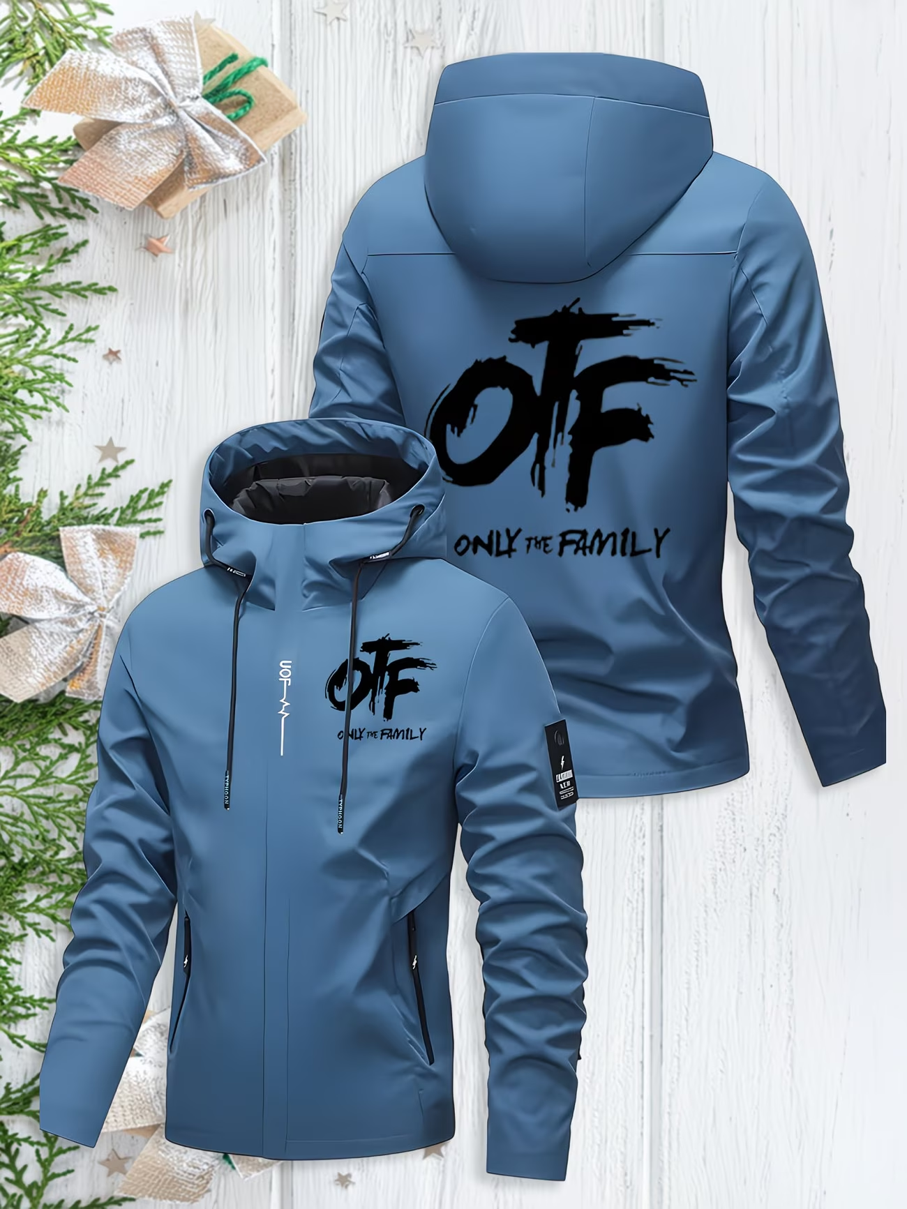 Outdoor Camping Jacket - 26 Men's Zip Hooded Jacket Waterproof