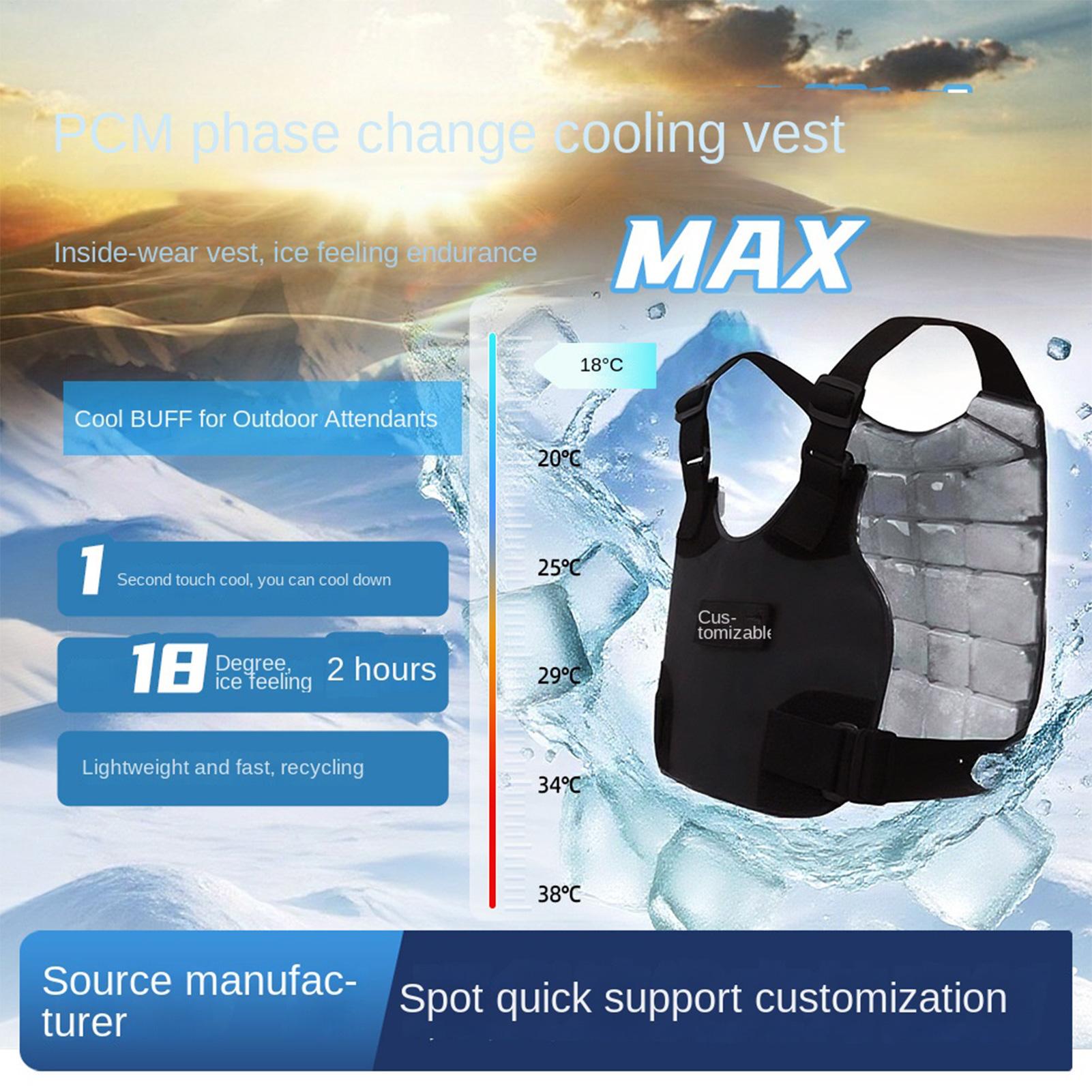 Outdoor Camping Jacket - Cooling Vest Sleeveless Apparel Cooling Jacket