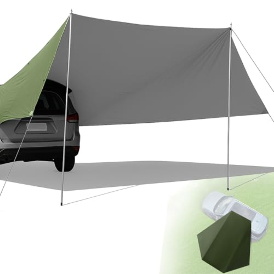 Outdoor Camping Jeep - SUV Tailgate Awning 14x16FT Waterproof Car