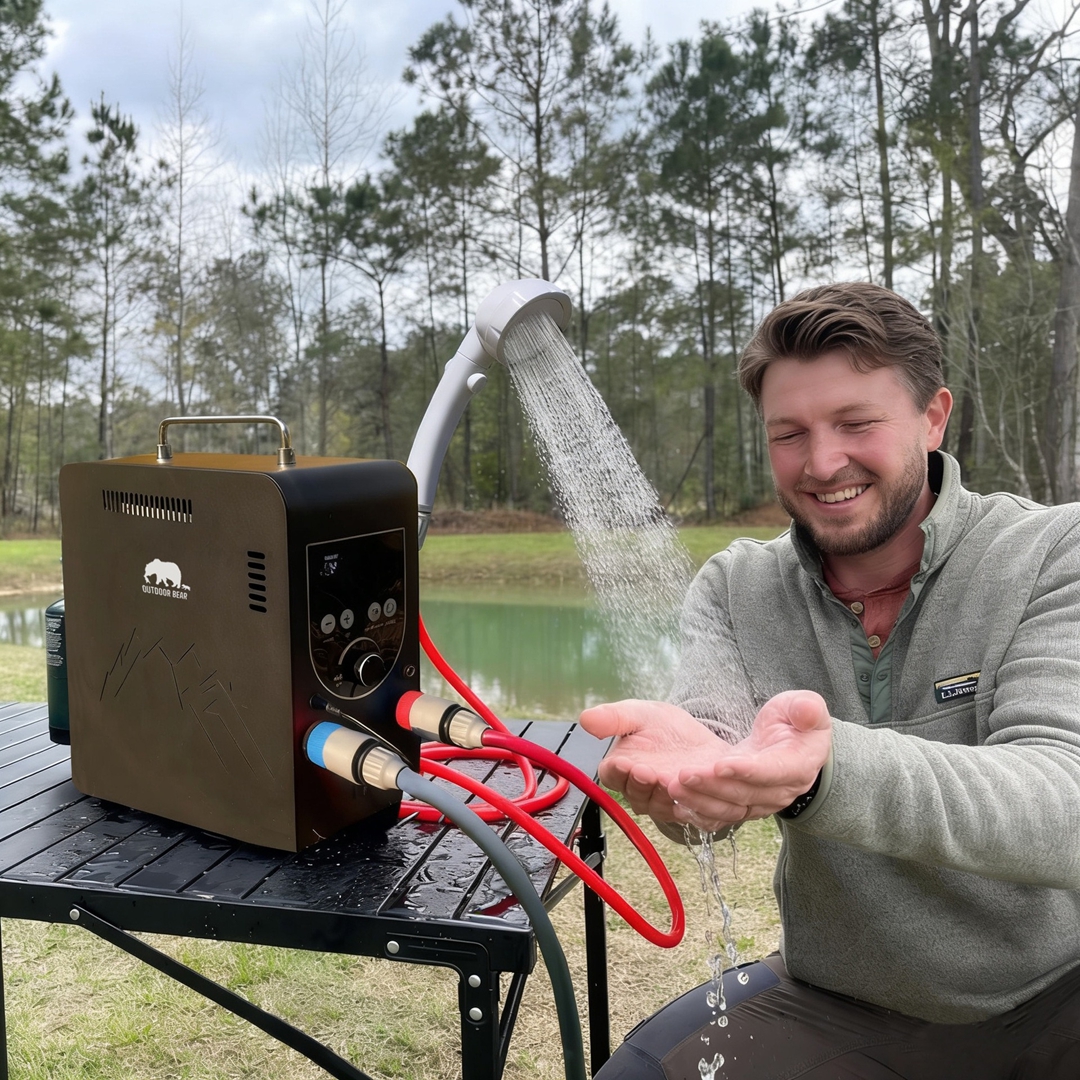 Outdoor Camping Accessories - Outdoor Portable Gas Water Heater |