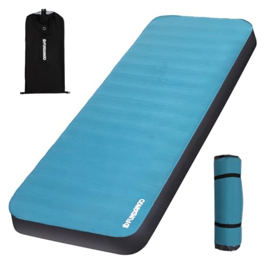 Outdoor Camping Van Tent - Camping Self-Inflating Sleeping Pad, Single Twin