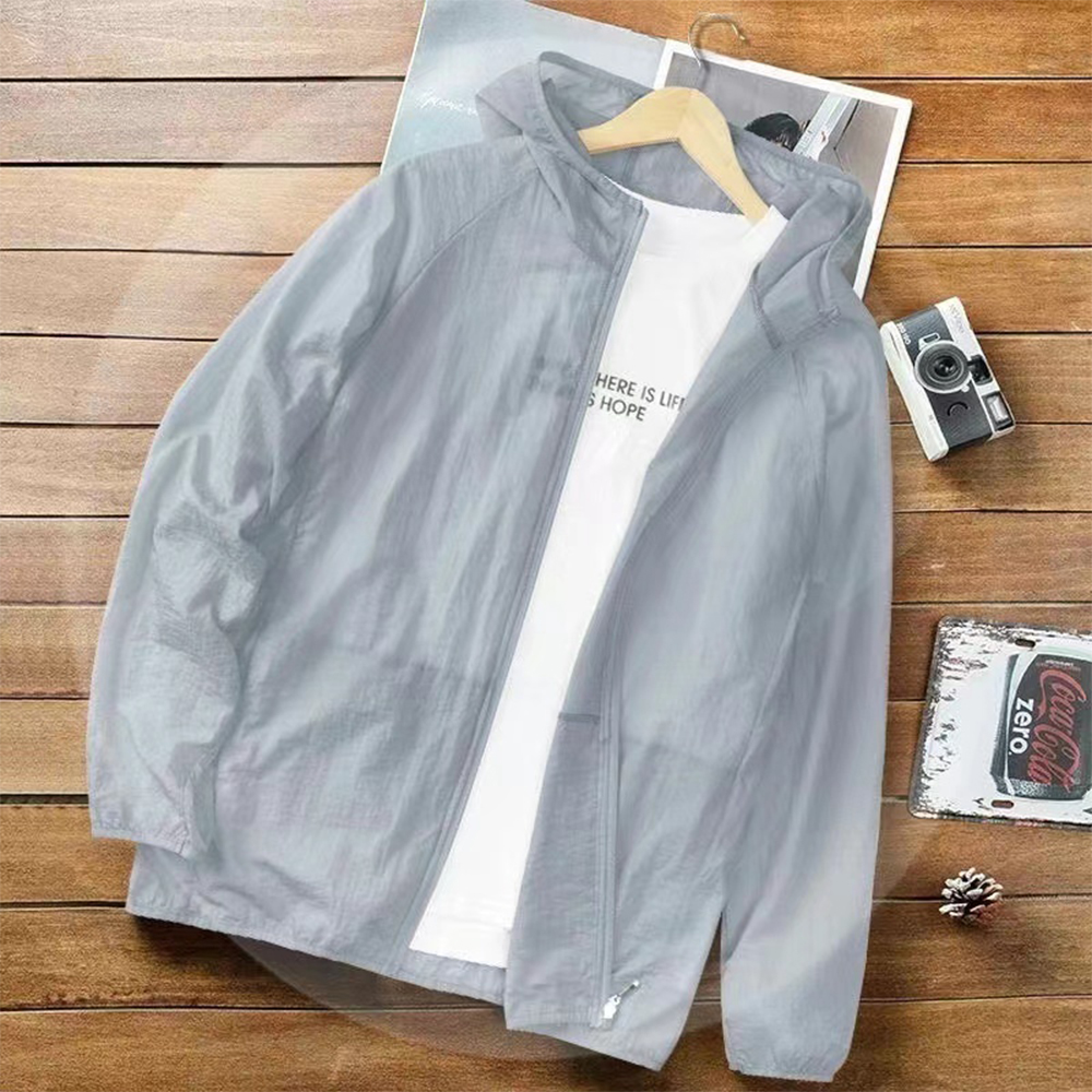 Outdoor Camping Jacket - Quick Dry Breathable Sunscreen Lightweight Coat