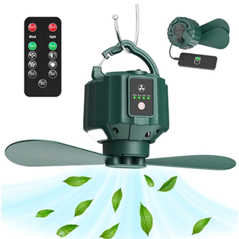 Outdoor Camping House - High Power Led Tent Ceiling Fans