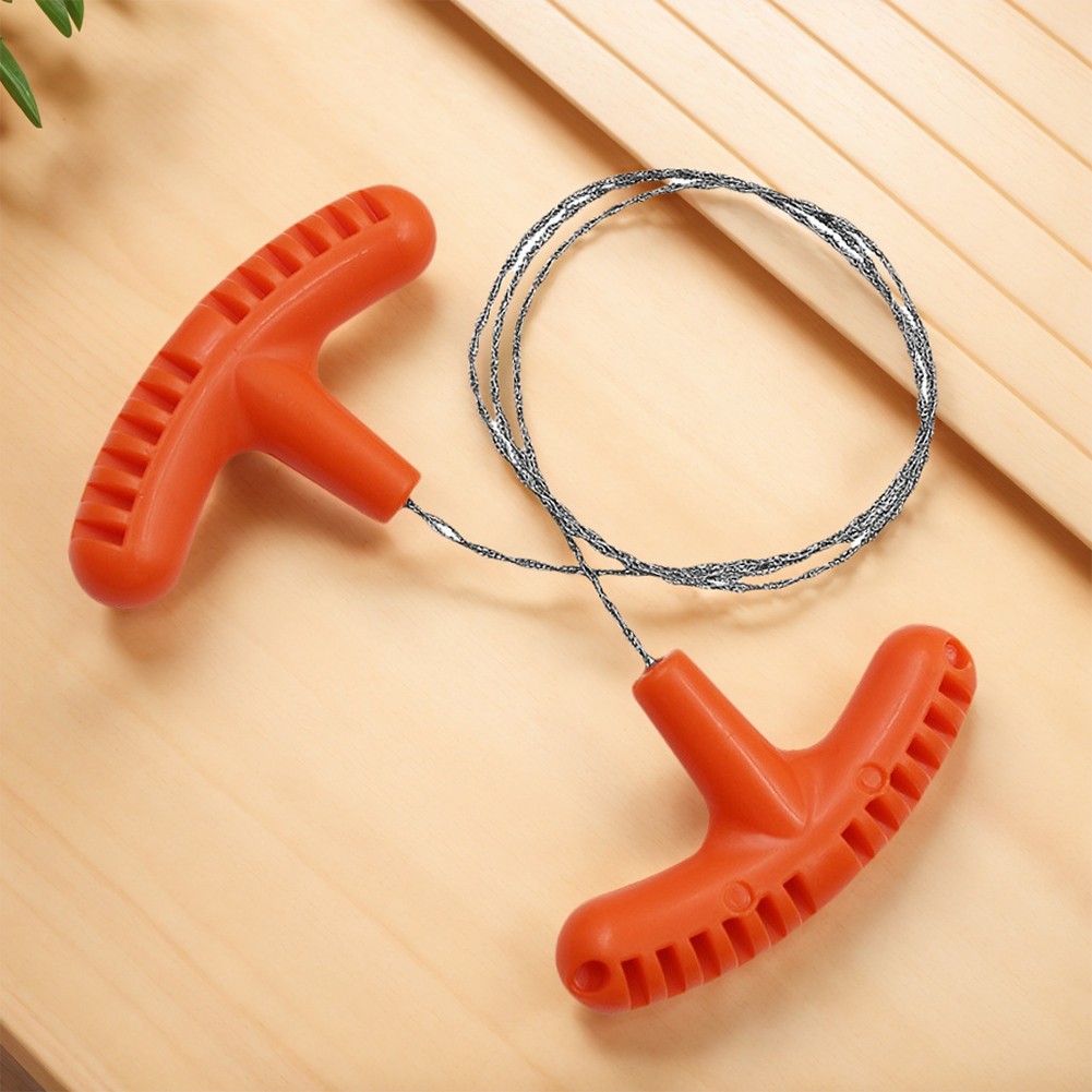 Camping Rope - 70CM Manual Steel Rope Chain Saw