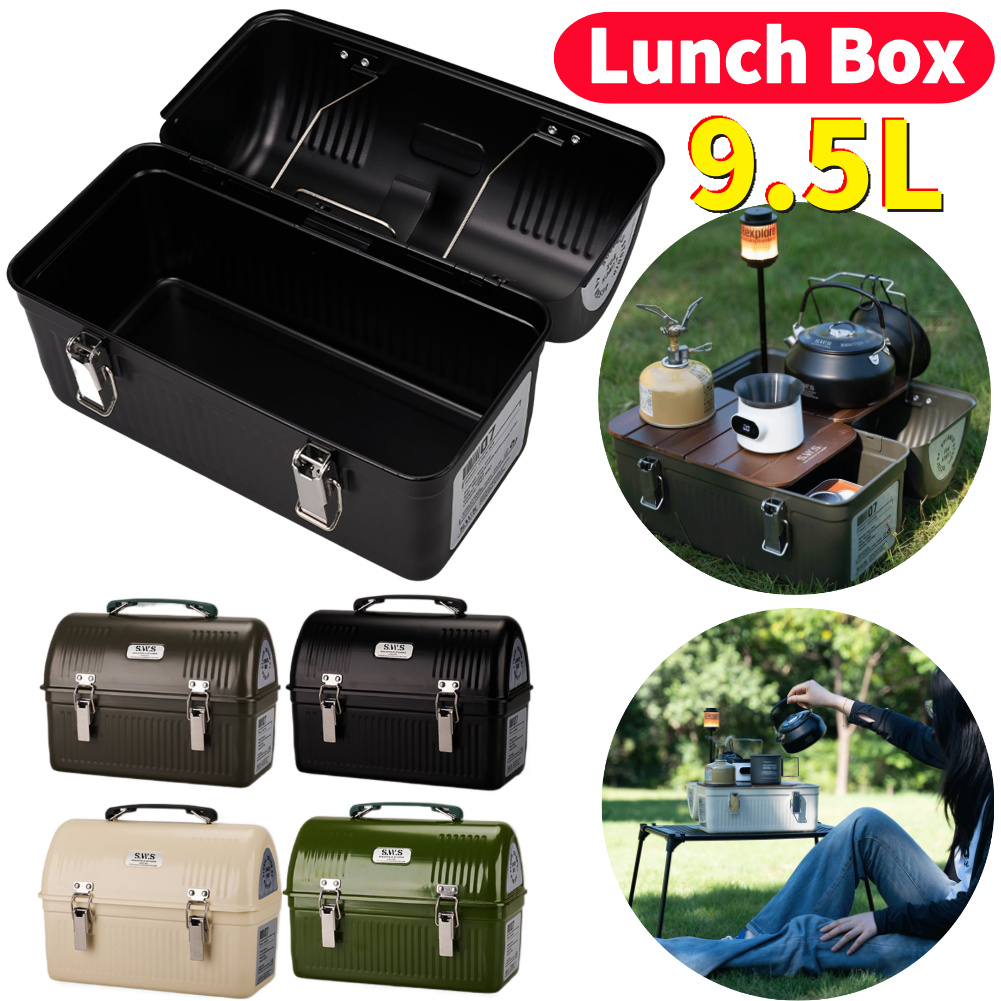 9.5L Vintage Camping Metal Lun - Outdoor Camping Stores 리뷰 및 가격