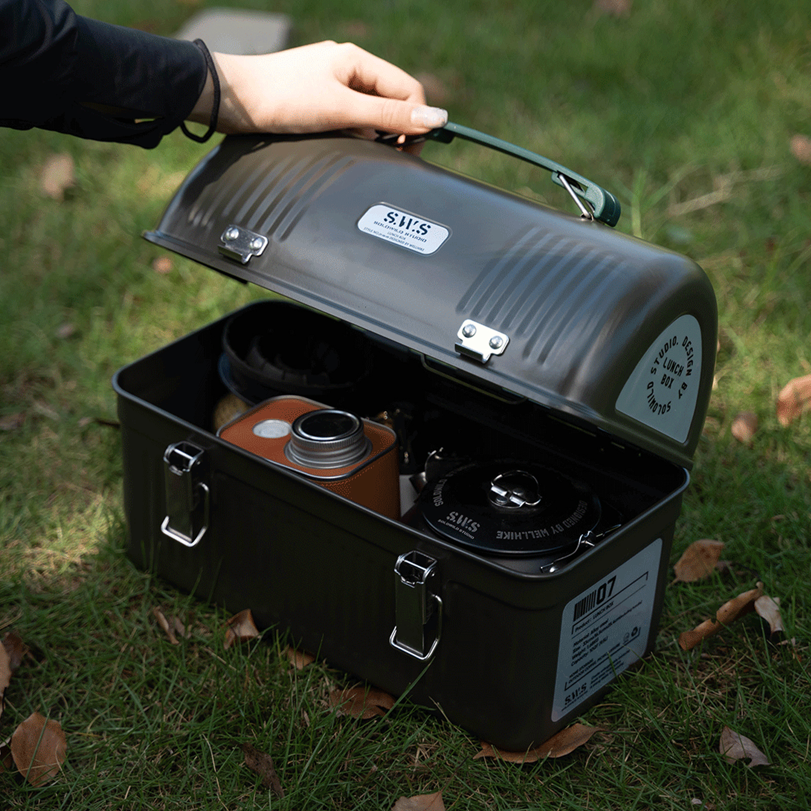 9.5L Vintage Camping Metal Lun - Outdoor Camping Stores 리뷰 및 가격