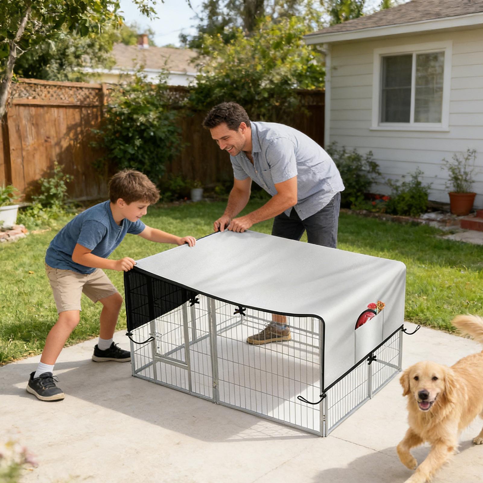 Crate Cover 210D Oxford Privac - Outdoor Camping Dog Kennel 리뷰 및 가격