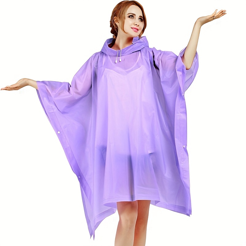 Rain Ponchos For Adults Pouch  - Outdoor Camping Jacket 리뷰 및 가격