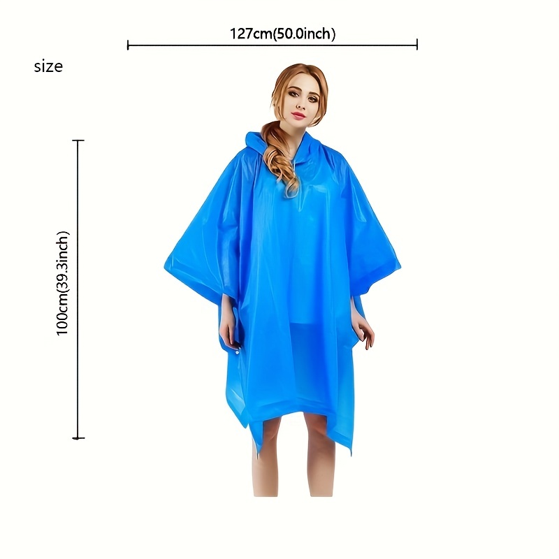 Rain Ponchos For Adults Pouch  - Outdoor Camping Jacket 리뷰 및 가격