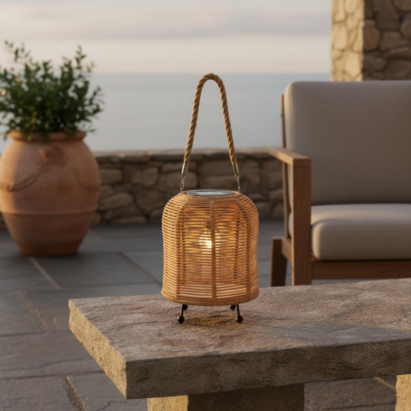 Handwoven Solar Lantern Braide - Camping Rope 리뷰 및 가격