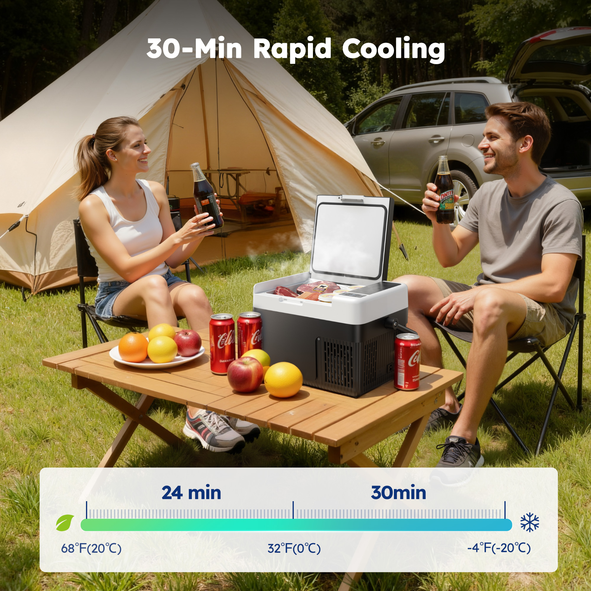 Euhomy Wholesale Price 12v 24v - Outdoor Camping Fridge 리뷰 및 가격