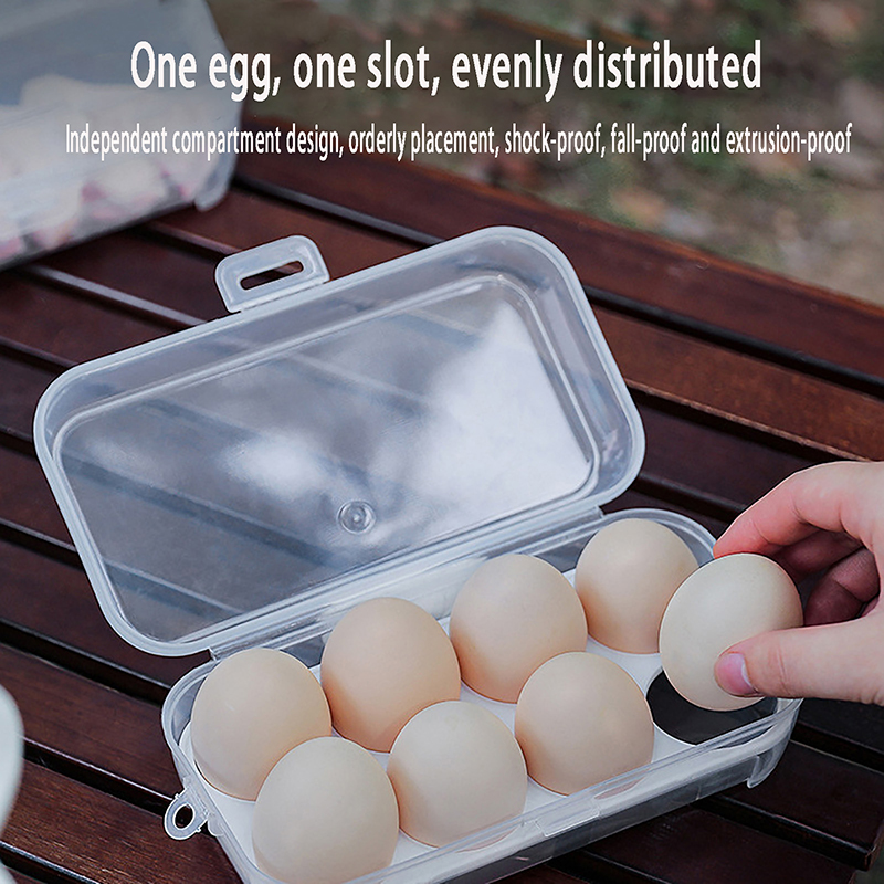 3/4/8 Grids Egg Holder Contain - Outdoor Camping Stores 리뷰 및 가격
