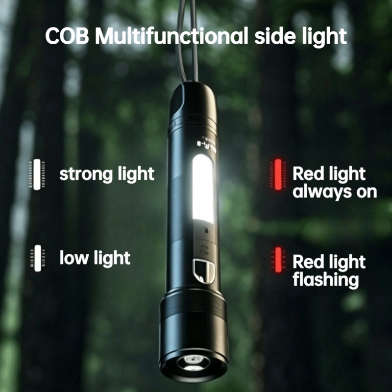 Multi Functional LED Flashligh - Outdoor Camping Light Portable 리뷰 및 가격