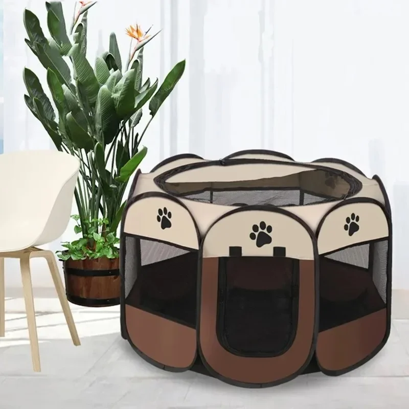 Portable Foldable Pet Cage Oct - Outdoor Camping Dog Kennel 리뷰 및 가격
