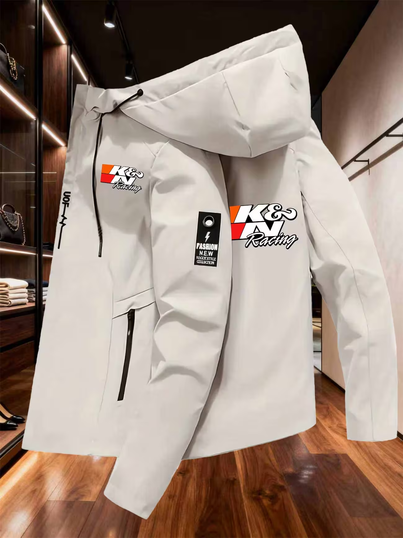 26 Men's Zip Hooded Jacket Wat - Outdoor Camping Jacket 리뷰 및 가격