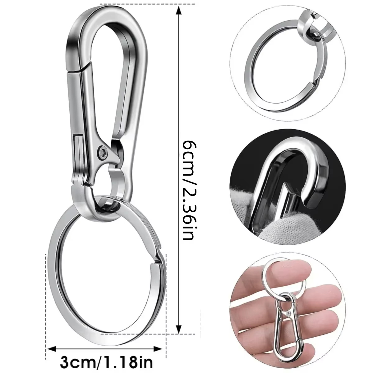 Key Holder Metal Carabiner Cli - Outdoor Camping Stores 리뷰 및 가격