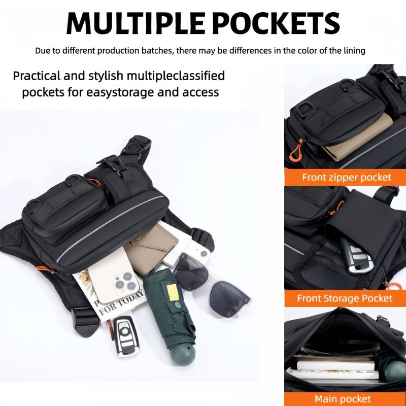 Men's Tactical Chest Bag, Runn - Outdoor Camping Vest 리뷰 및 가격
