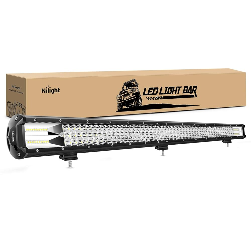 Nilight 37Inch Triple Row LED  - Outdoor Camping Jeep 리뷰 및 가격
