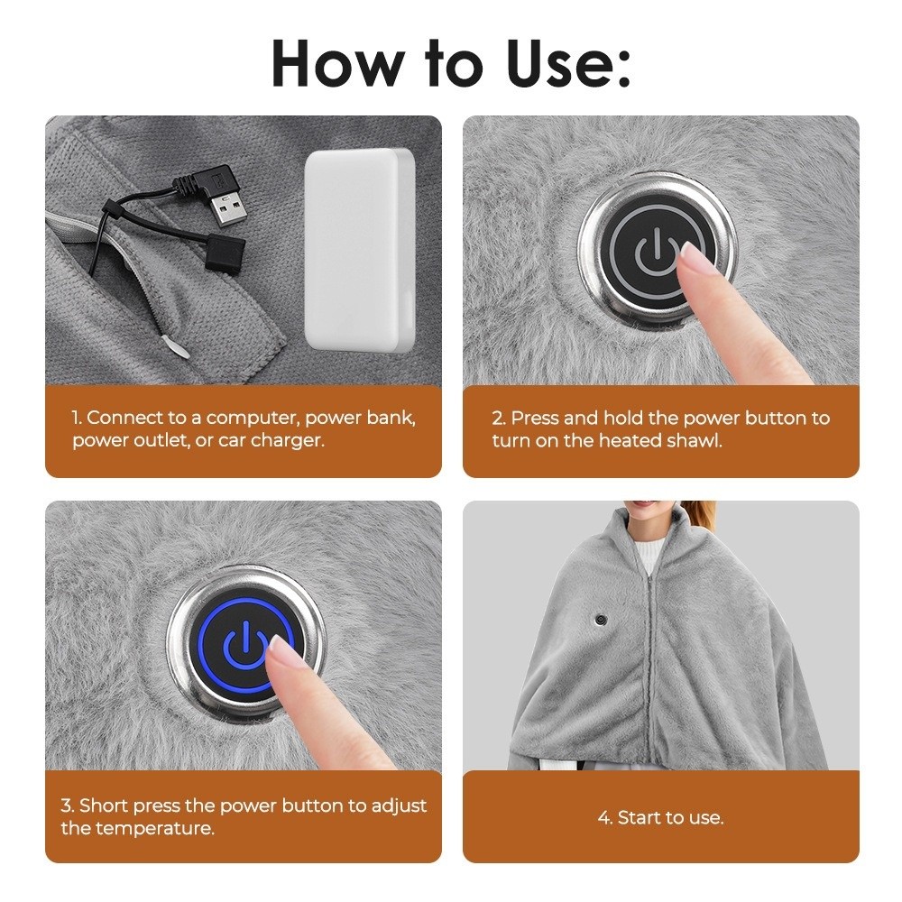 High Quality Wearable USB Elec - Outdoor Camping Heated Blanket 리뷰 및 가격