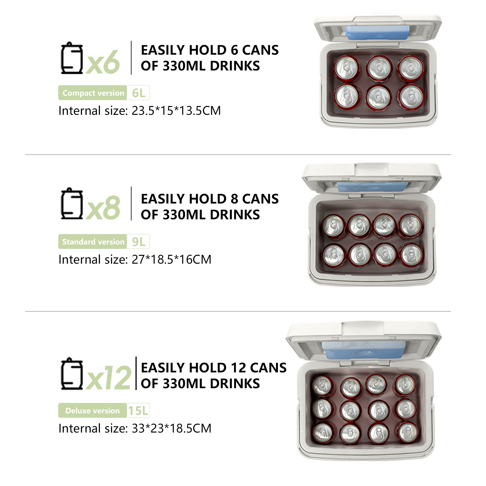 BISINNA Camping Ice Box 6L/9L/ - Outdoor Camping Fridge 리뷰 및 가격