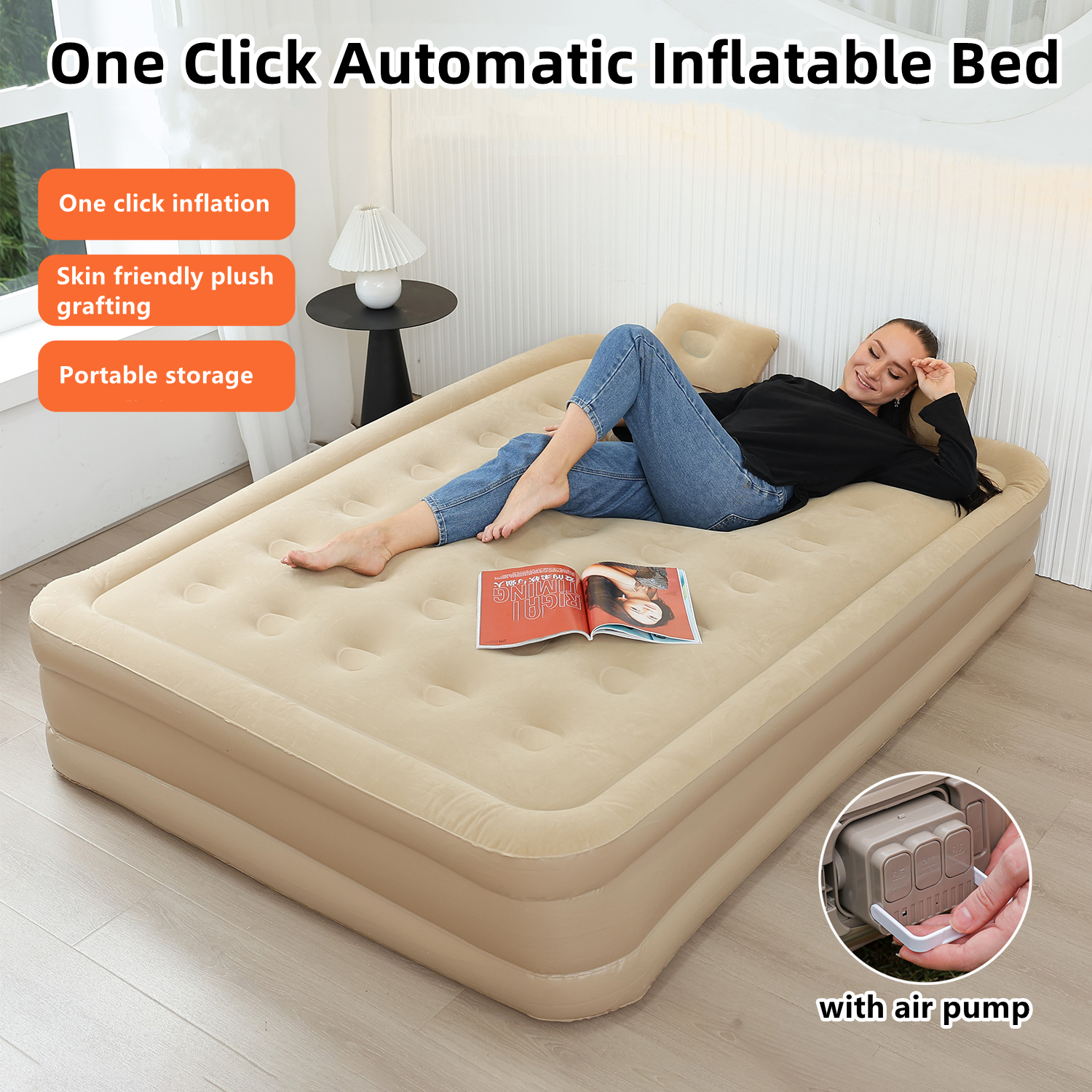 Interior Air Mattress Glamping - Outdoor Camping And Glamping 리뷰 및 가격