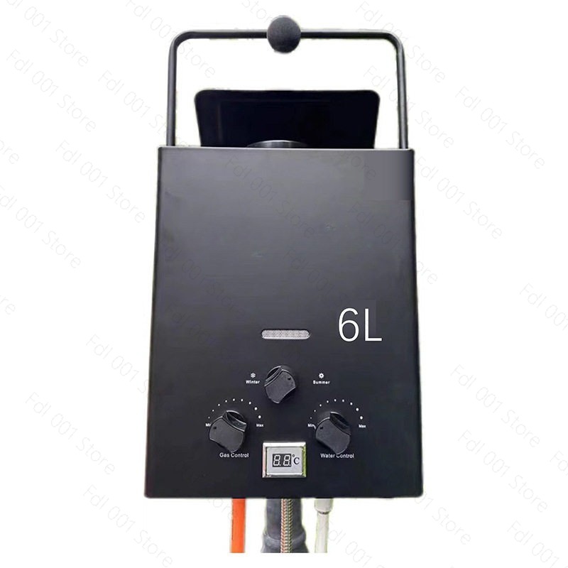 6L Portable Tankless Gas Water - Outdoor Camping Hot Water Shower 리뷰 및 가격