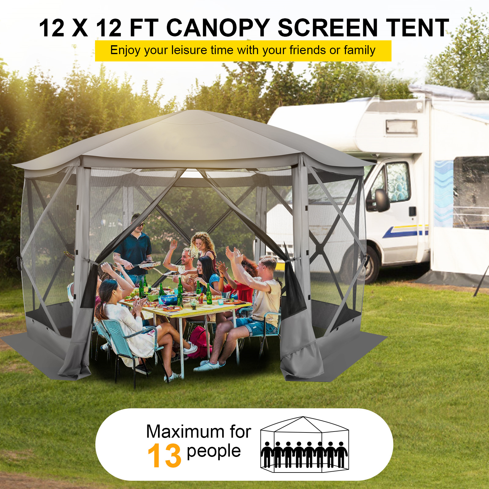 Pop up Gazebo Screen Tent Scre - Outdoor Camping House 리뷰 및 가격