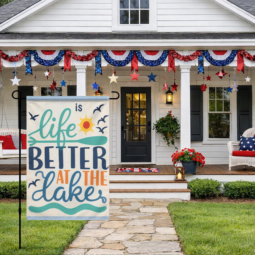 1PC, Life Is Better At The Lak - Outdoor Camping House 리뷰 및 가격