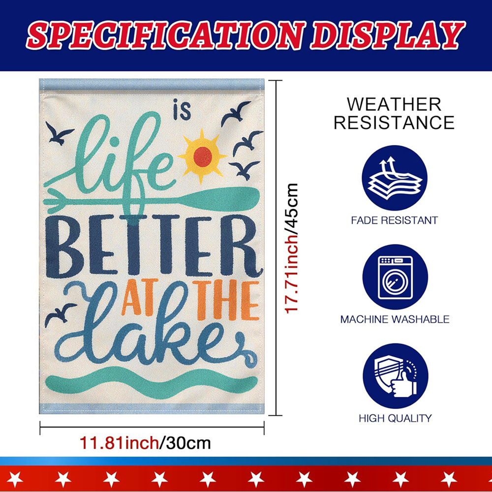 1PC, Life Is Better At The Lak - Outdoor Camping House 리뷰 및 가격