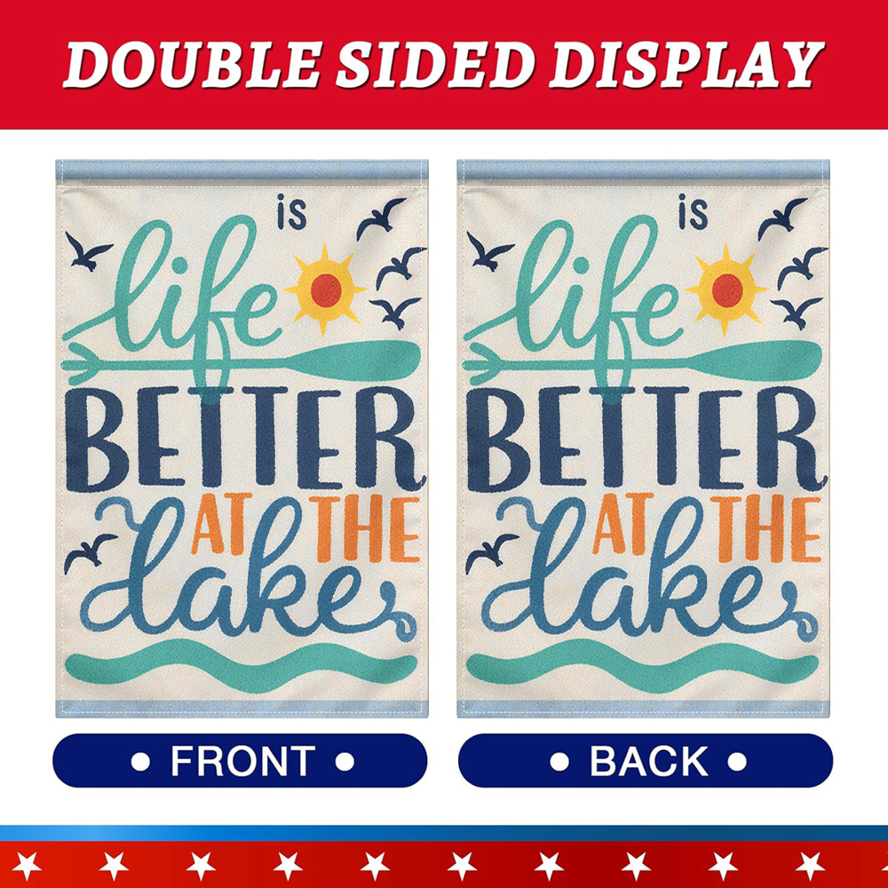 1PC, Life Is Better At The Lak - Outdoor Camping House 리뷰 및 가격