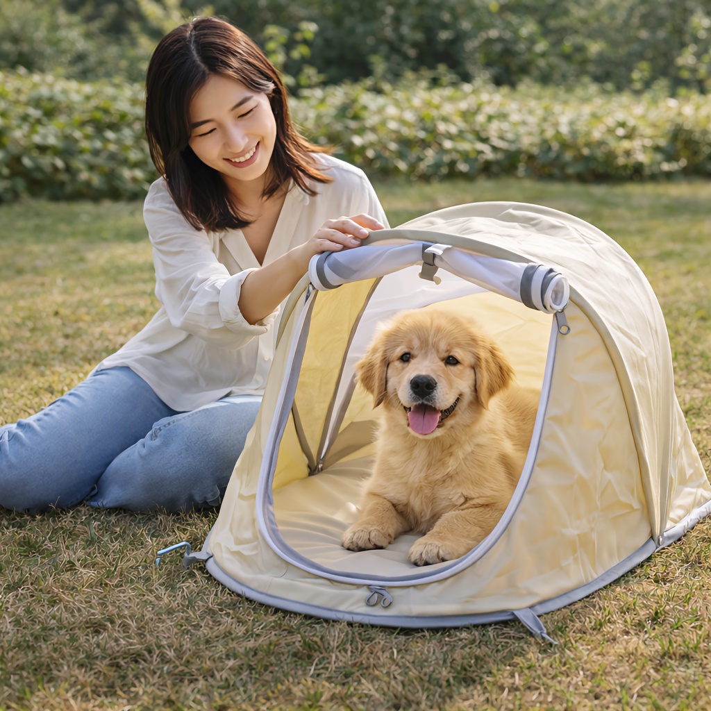 Foldable Pet Tent Portable Dog - Outdoor Camping Dog Kennel 리뷰 및 가격