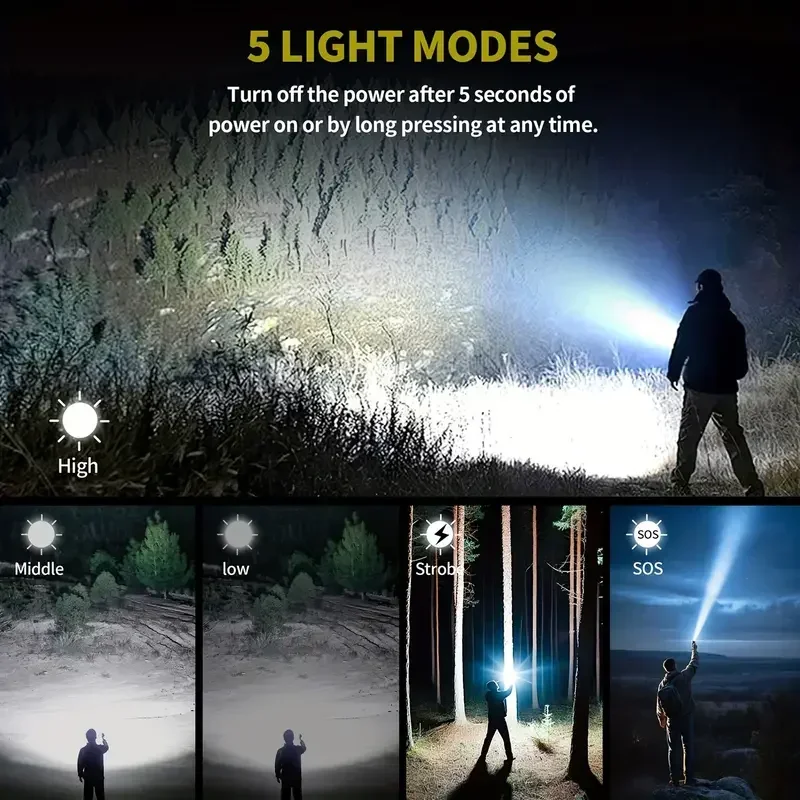Ultra Powerful Flashlight Conc - Outdoor Camping Accessories 리뷰 및 가격