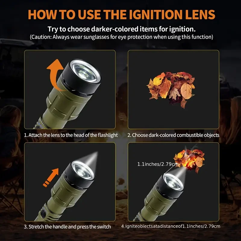 Ultra Powerful Flashlight Conc - Outdoor Camping Accessories 리뷰 및 가격