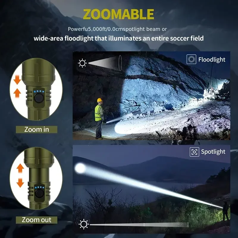 Ultra Powerful Flashlight Conc - Outdoor Camping Accessories 리뷰 및 가격