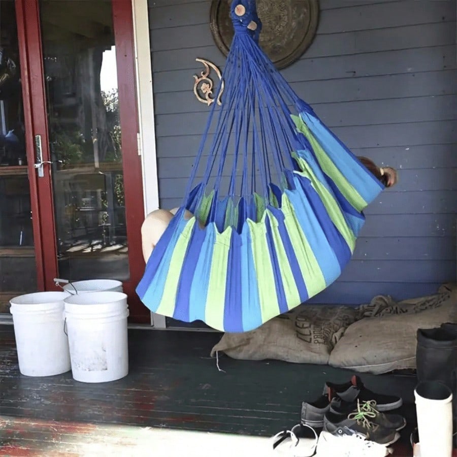 Portable Outdoor Hammock; feat - Camping Rope 리뷰 및 가격