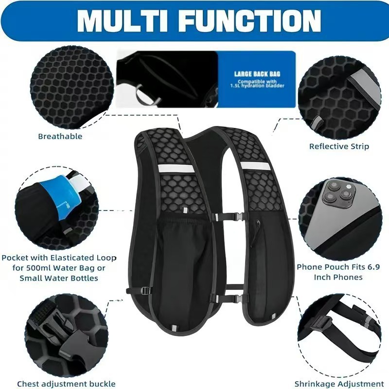 Running Hydration Vest for Wom - Outdoor Camping Vest 리뷰 및 가격