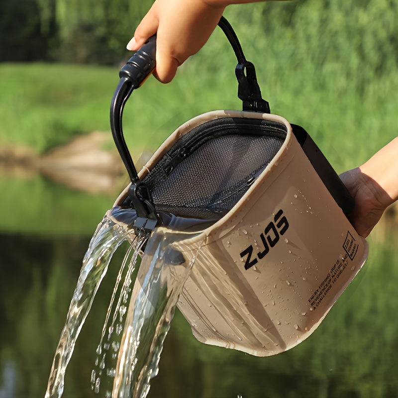 Portable Folding Bucket 8L/13L - Camping Rope 리뷰 및 가격