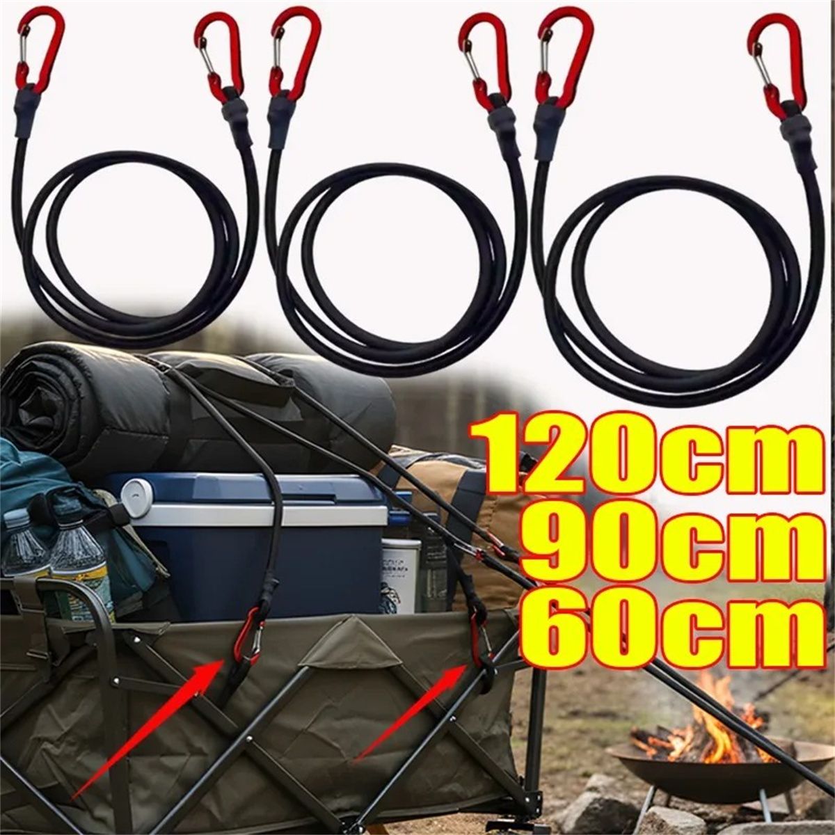For Camping Luggage Bicycle Ca - Camping Rope 리뷰 및 가격