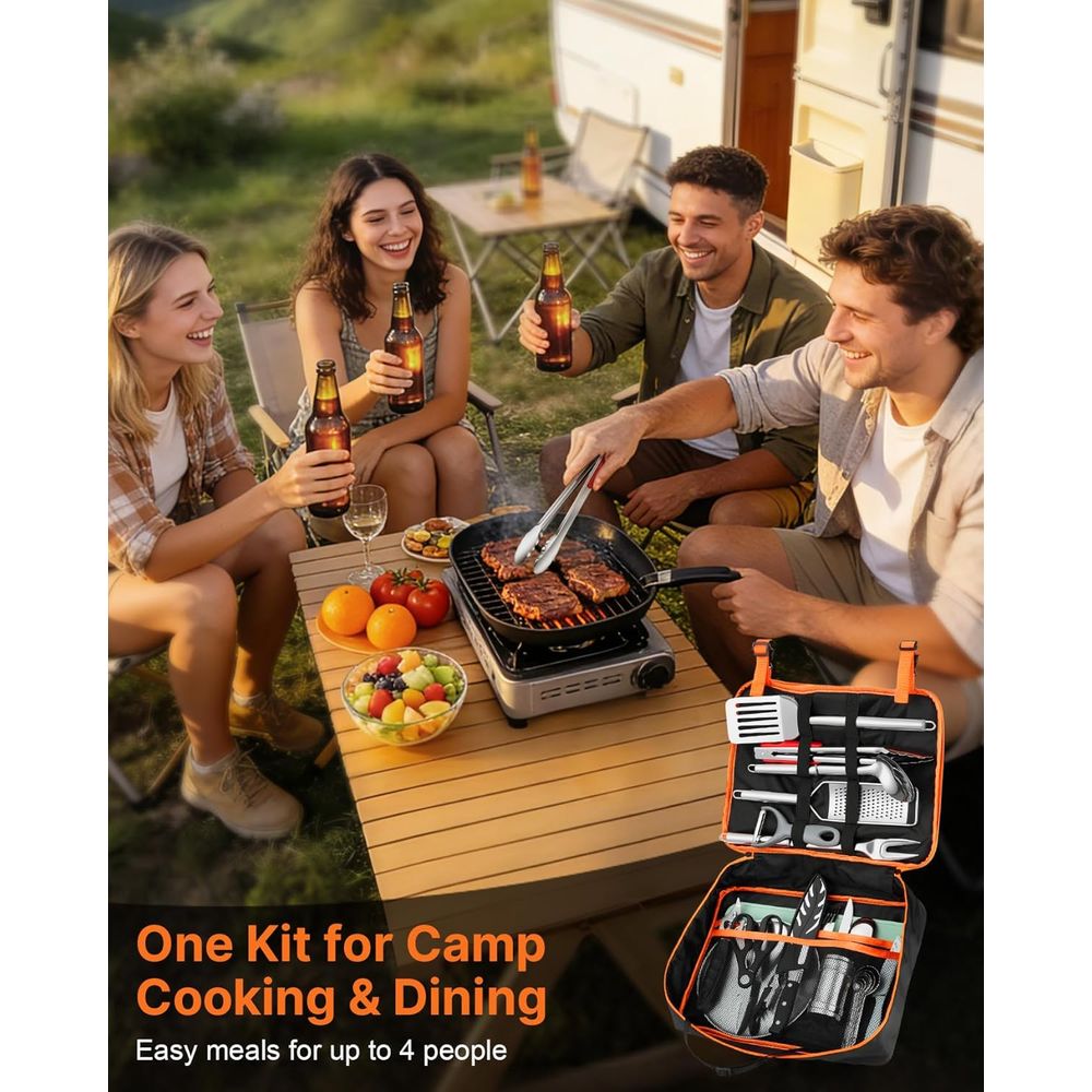 Compact Camping Kitchen Set wi - Outdoor Camping Kitchen 리뷰 및 가격