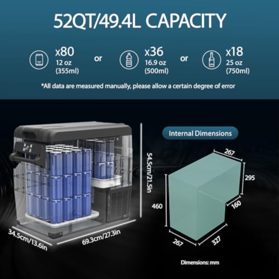 Portable Fridge Freezer for Ou - Outdoor Camping Fridge 리뷰 및 가격