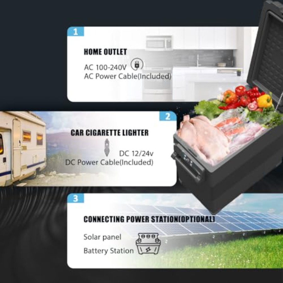 Portable Fridge Freezer for Ou - Outdoor Camping Fridge 리뷰 및 가격