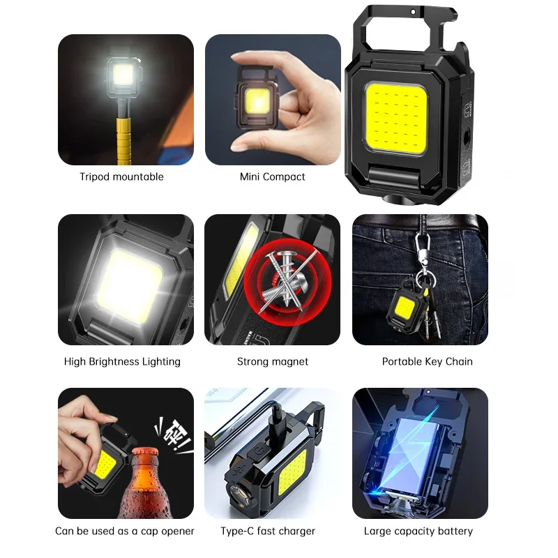 Mini Flashlight Keychain Light - Outdoor Camping Light Portable 리뷰 및 가격