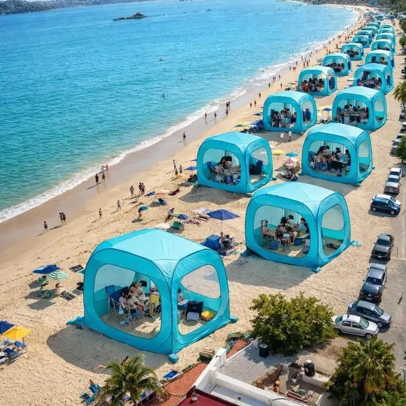 Beach Cabana Tent Quick Set up - Outdoor Camping Rentals 리뷰 및 가격