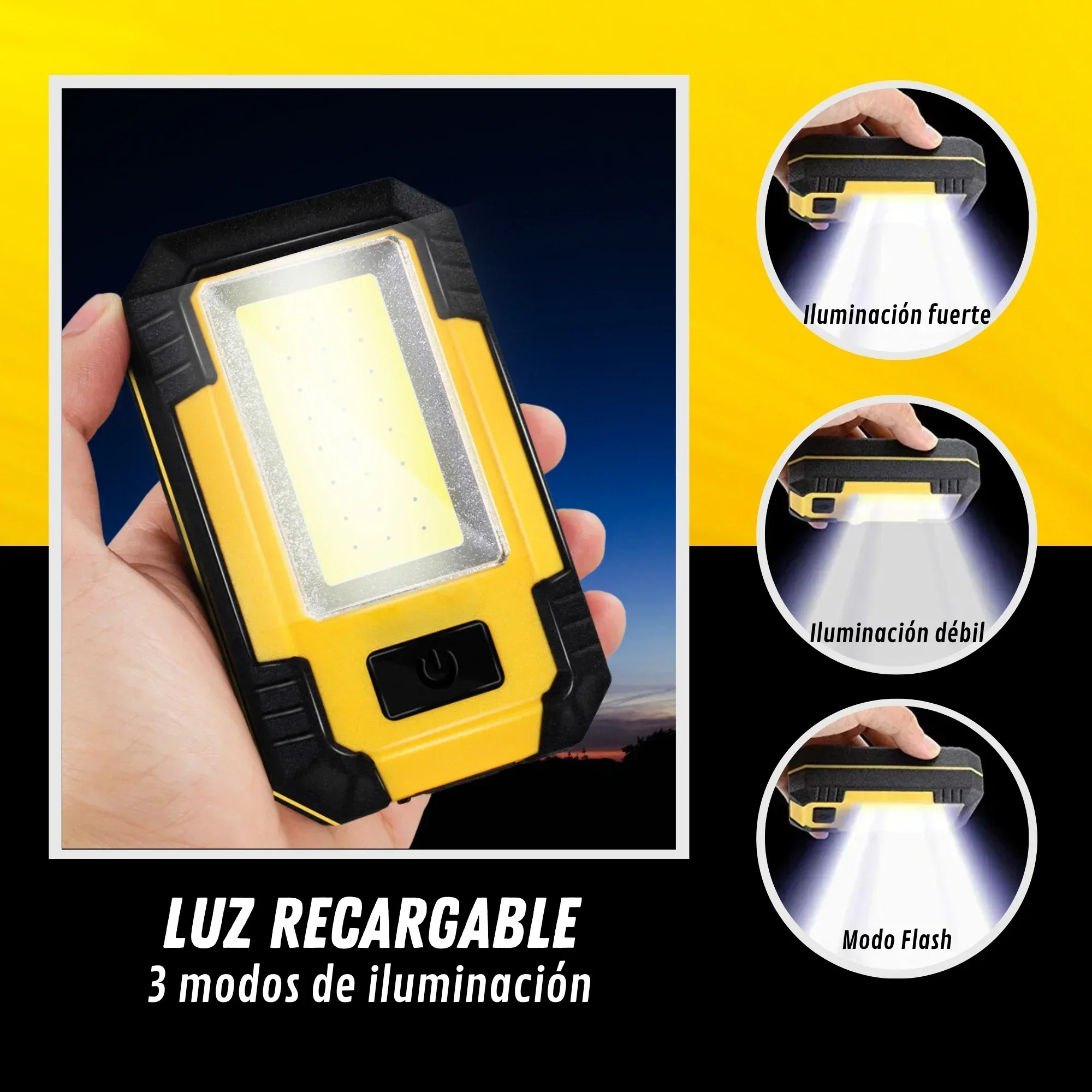 Rechargeable 4000MaH Work Ligh - Outdoor Camping Light Portable 리뷰 및 가격