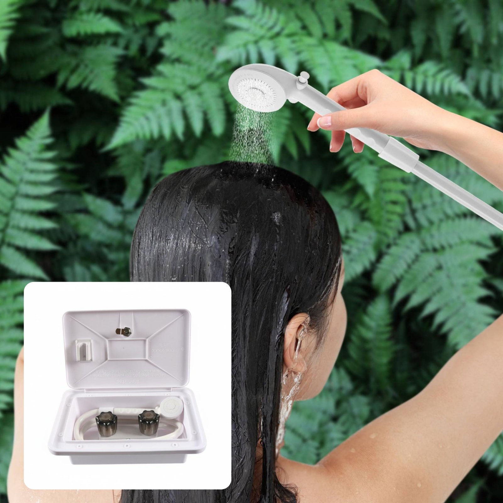RV Exterior Shower Box Compact - Outdoor Camping Box 리뷰 및 가격