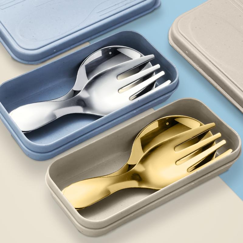 Stainless Steel Tableware Set  - Outdoor Camping Box 리뷰 및 가격