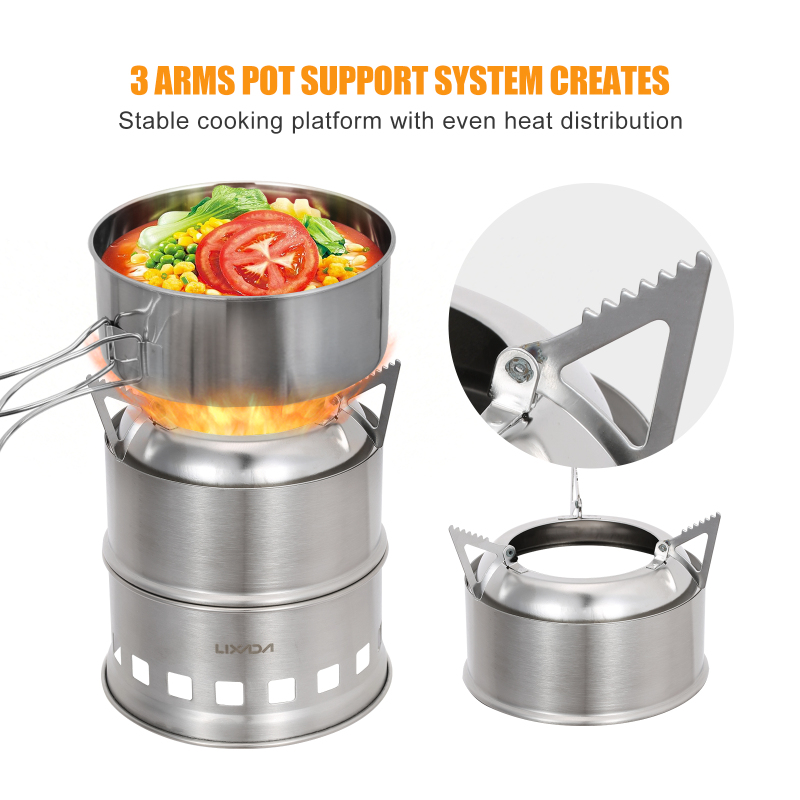 Lixada Stainless Steel Wood St - Outdoor Camping Sink 리뷰 및 가격