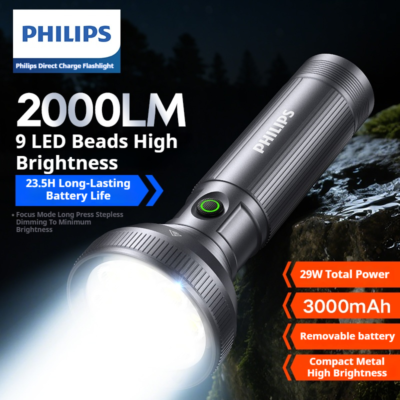 PHILIPS 2025 New 9 Lamp Beads  - Outdoor Camping Light Portable 리뷰 및 가격