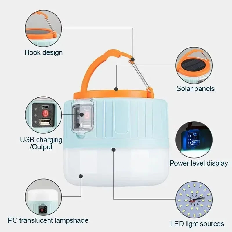 All-in-1 Solar Camping Lantern - Outdoor Camping Light Ideas 리뷰 및 가격
