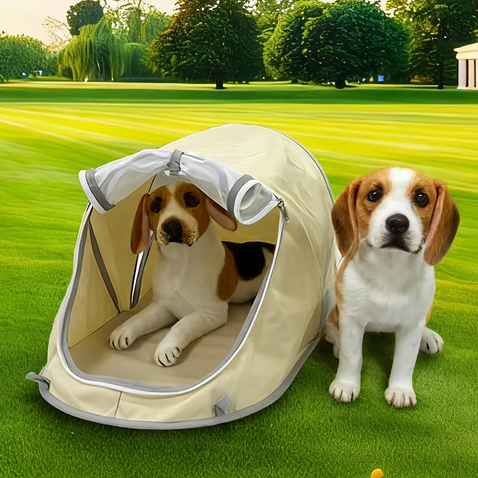 Foldable Pet Tent Portable Dog - Outdoor Camping Dog Kennel 리뷰 및 가격